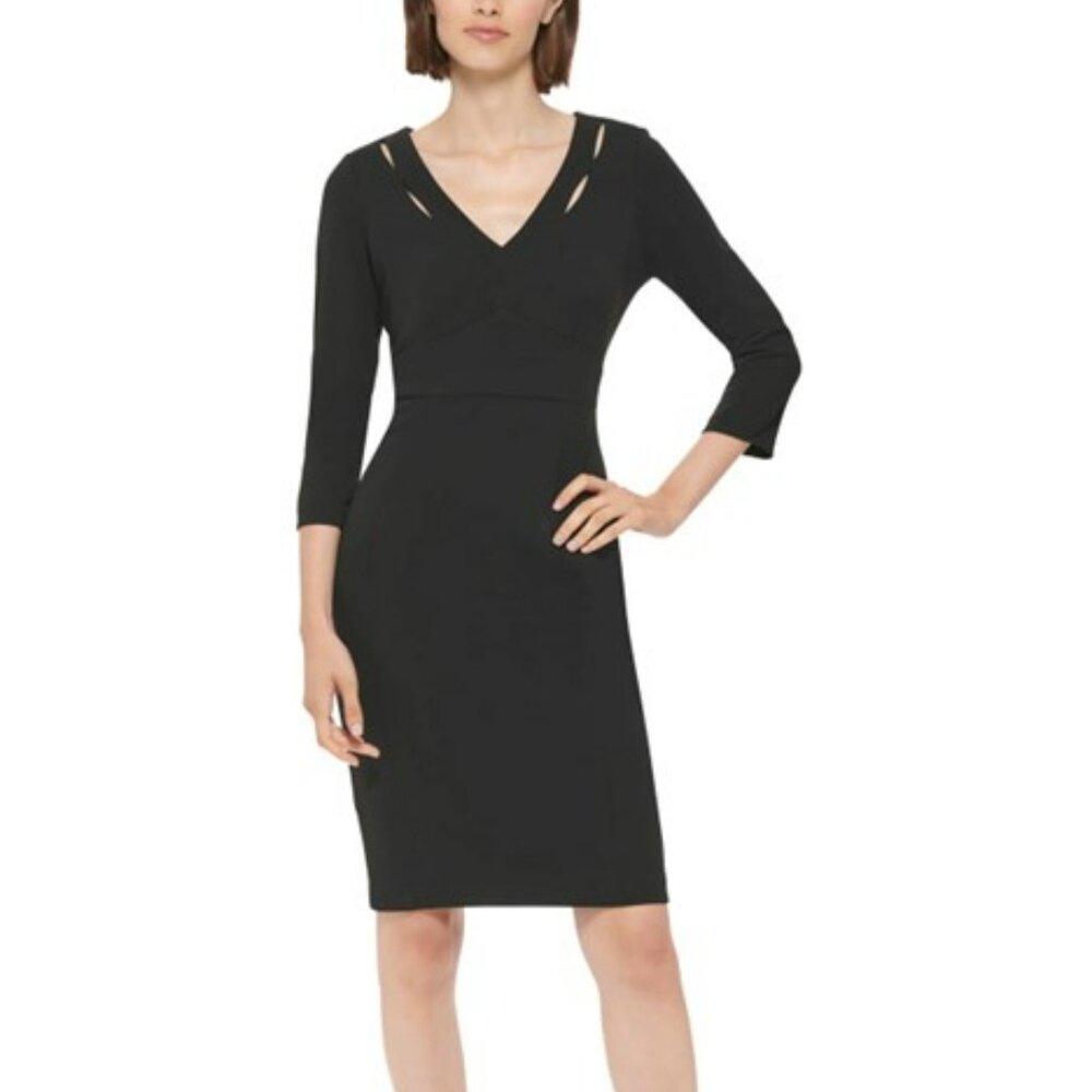 Cutout Sheath Dress